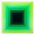 Contemporary Abstract Acrylic on Canvas "Incremental Light (Green Light)" by Andy Harwood For Sale