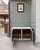 This vintage pantry from the 1950s-60s has retained its original white patina and wire mesh panels. A simple and...
