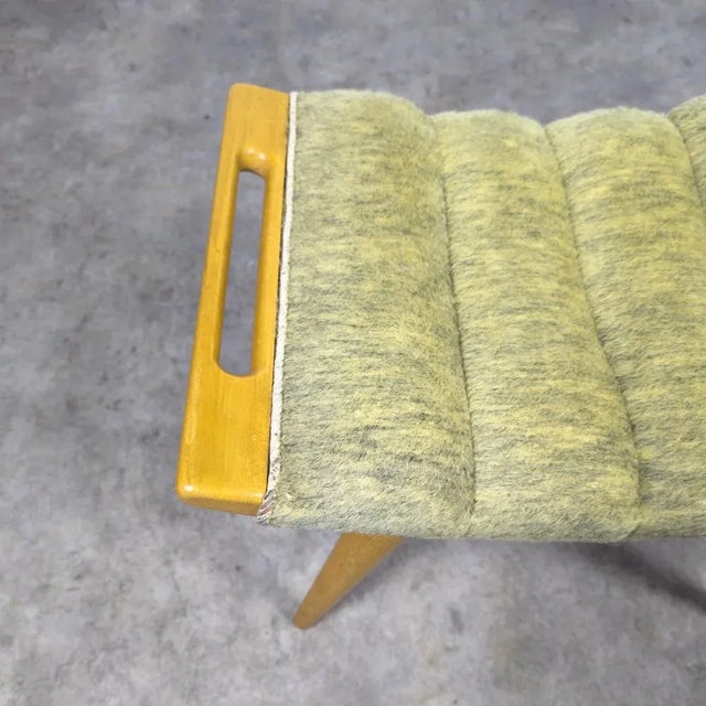 Mid-Century Danish Footstool attributed to Hans J. Wegner, 1960s For Sale - Image 9 of 13