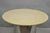 Mid-Century Modern Vintage Mid Century Modern Round Travertine Chrome Steel Pedestal Dining Table For Sale - Image 3 of 18