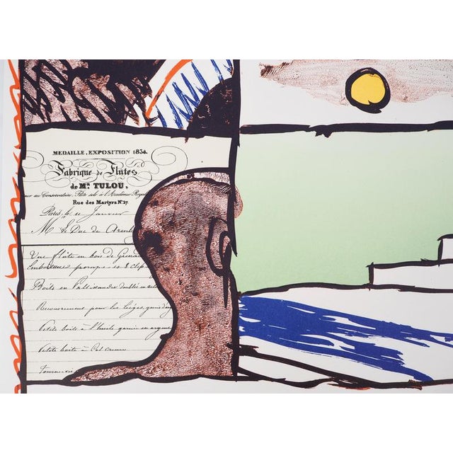 Pierre Alechinsky, Exposition 1980, Lithograph For Sale - Image 4 of 7