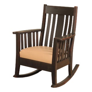 Harden Antique Mission Rocking Chair For Sale