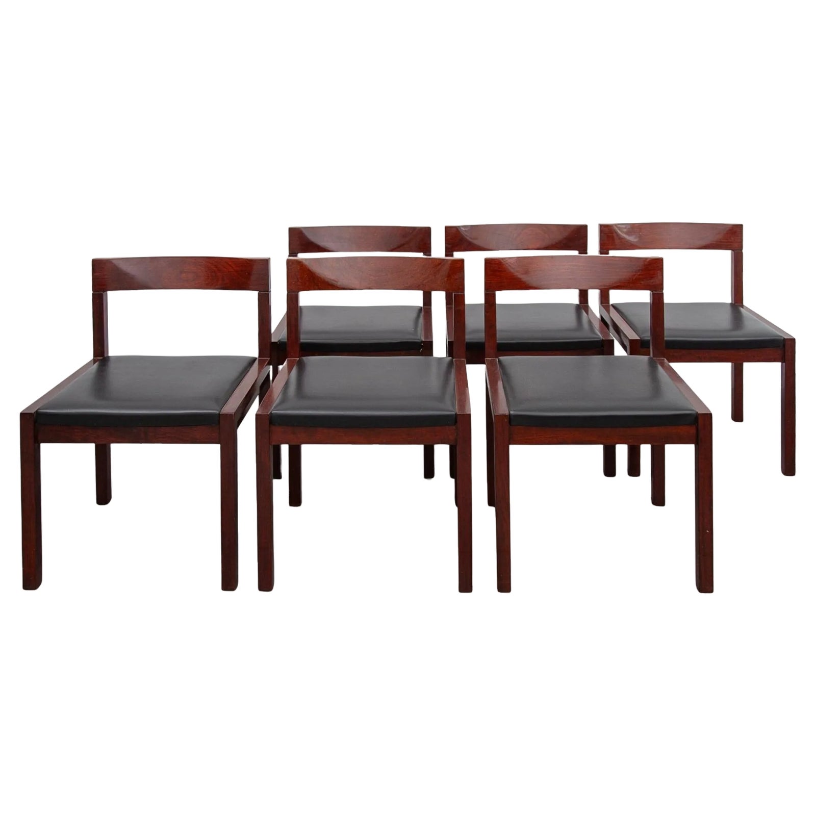 Photo inspiration: Fresh Look at Minimalistic Dining Chairs Attributed To Alfred Hendrickx For Belform