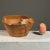 Vintage Studio Art Hand Turned Burl Wood Live Edge Bowl For Sale - Image 10 of 10