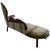 Brown Antique Victorian Refurnished Leopard Print Chaise Lounge For Sale - Image 8 of 11