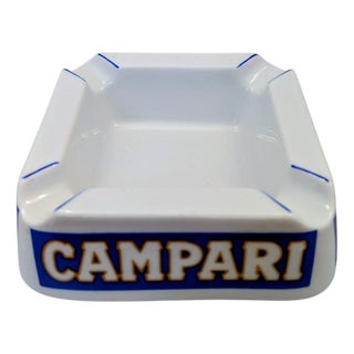 Swiss Advertising Ashtray for Campari, Langenthal, 1970s For Sale