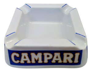 Swiss Advertising Ashtray for Campari, Langenthal, 1970s