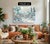 Large original Painting on canvas sea side cottage by Lee Reynolds 46 1/4 x 34 1/4 Original gold metal frame. This is not...