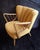 Brown Mid-Cotury Cocktail Armchair in Beech, 1950s For Sale - Image 8 of 11