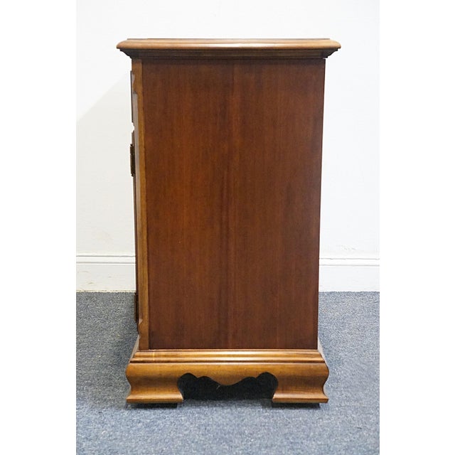 Stanley Furniture Solid Cherry Traditional Style 55" Flip Top Server Buffet For Sale - Image 18 of 18