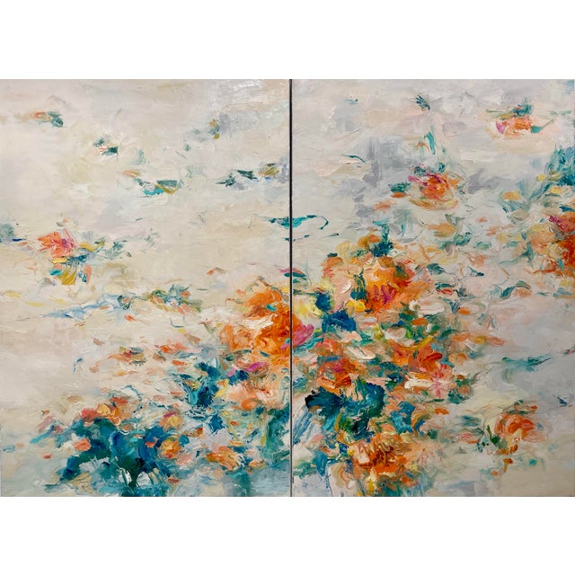 Reflective Flow 276, Original Painting by Gaby Silva Bavio For Sale