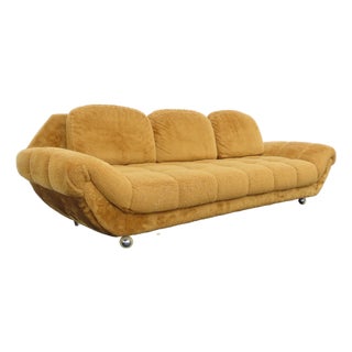 Mid Century Modern Long Gondola Sofa Adrian Pearsall Style 6387 For Sale