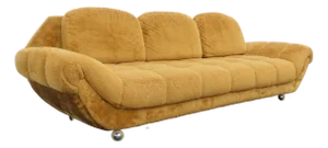 Mid Century Modern Long Gondola Sofa Adrian Pearsall Style 6387