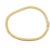 Vintage Italian 14k Gold Tubogas Collar Necklace, Circa 1975 For Sale - Image 4 of 13