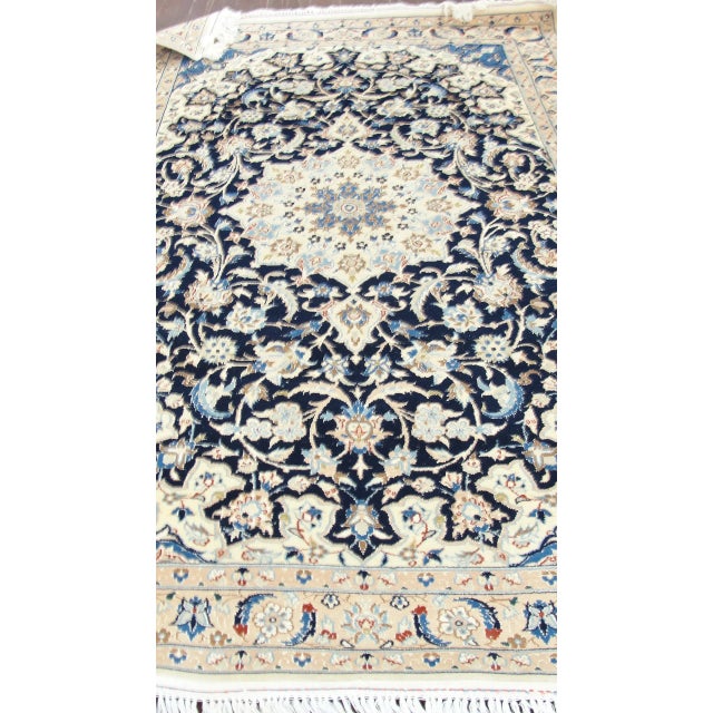 Textile Persian Nain Rug, 5'1" X 8' For Sale - Image 7 of 11
