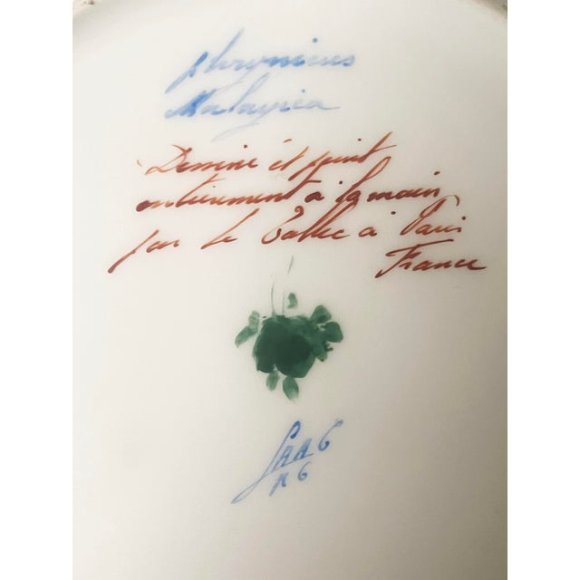 Tiffany and Co. Butterfly Plate, Le Tallec, for Tiffany & Co. For Sale - Image 4 of 4