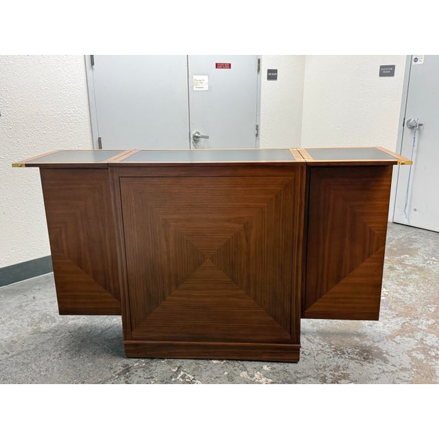 Crate & Barrel Maxine Bar Cabinet For Sale - Image 11 of 12