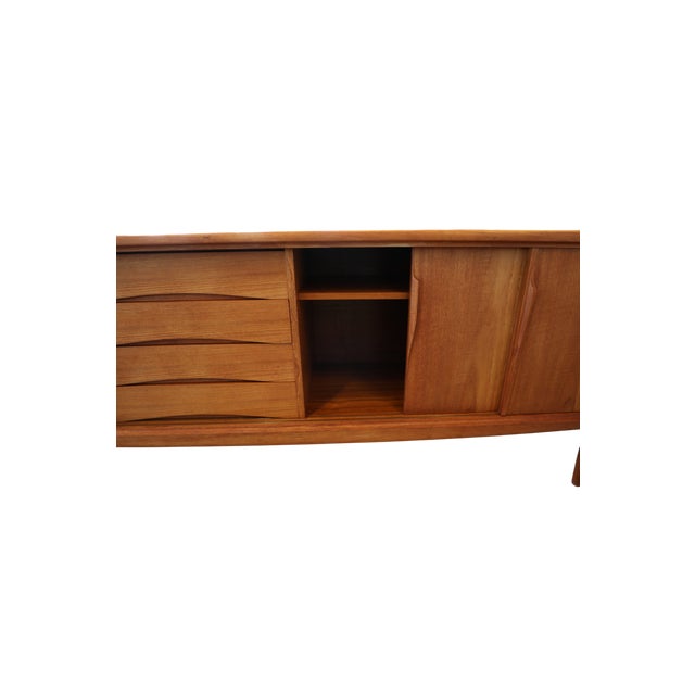 Vintage Sideboard in Teak by Axel Christensen for Omann Jun, 1960s For Sale - Image 6 of 18