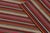 Beige Vintage Persian Kilim, Stripes in Rich Red and Vibrant Jewel Tones - Rug & Kilim For Sale - Image 8 of 8