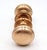 Mid 20th Century Vintage Classic Passage Brushed Brass Door Knob Set For Sale - Image 5 of 5