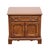 American Bassett Furniture Solid Walnut Early American 26" Cabinet Nightstand 260-2060-271 For Sale - Image 3 of 14