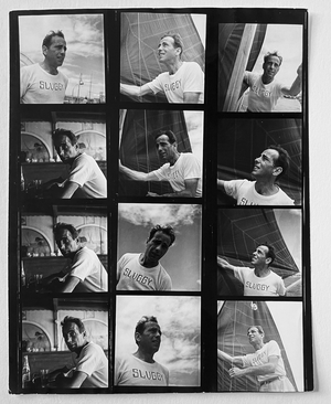 Philippe Halsman, Humphrey Bogart, 1944, Silver Print