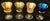 Glass Vintage Cocktail Liqueur Glasses - Set of 4 For Sale - Image 7 of 12