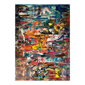 Contemporary Abstract Oil on Canvas "Abstract Informal 2024-2124-1" by Robert Niesse