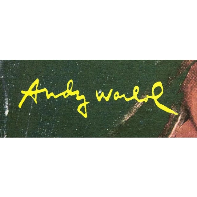 Portraiture 1986 Carnegie Museum of Art After Andy Warhol "Muhammad Ali" Lithograph For Sale - Image 3 of 6