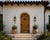 Puerta Campeche (Model 1007) – Handcrafted custom solid wood arched top door built completely by hand using traditional...