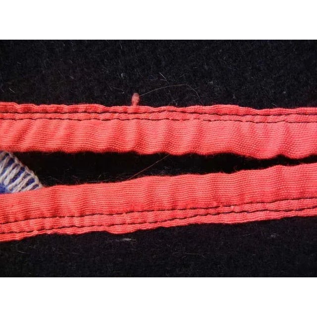 1960s 1960s Folk Art Pop Art Wall Hanging Quilt For Sale - Image 5 of 11