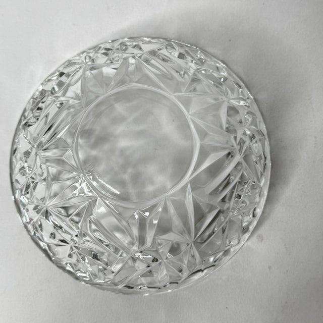 Glass Tiffany & Co. Crystal Candy Dish For Sale - Image 7 of 8