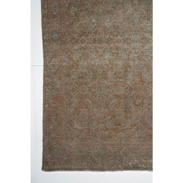 Abstract Vintage Hamadan Runner Rug For Sale - Image 3 of 8