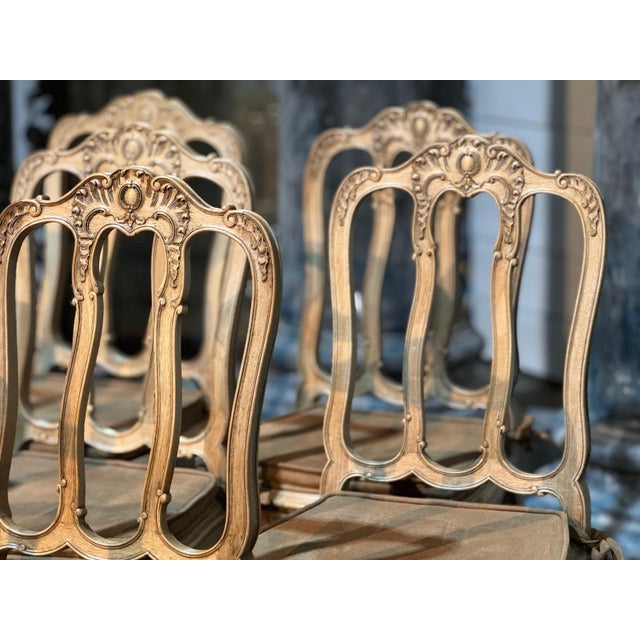 French Oak Farmhouse Dining Chairs, 1900s, Set of 18 For Sale - Image 16 of 18