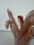 Glass Brick Red Murano Glass Vase, 1960s For Sale - Image 7 of 12