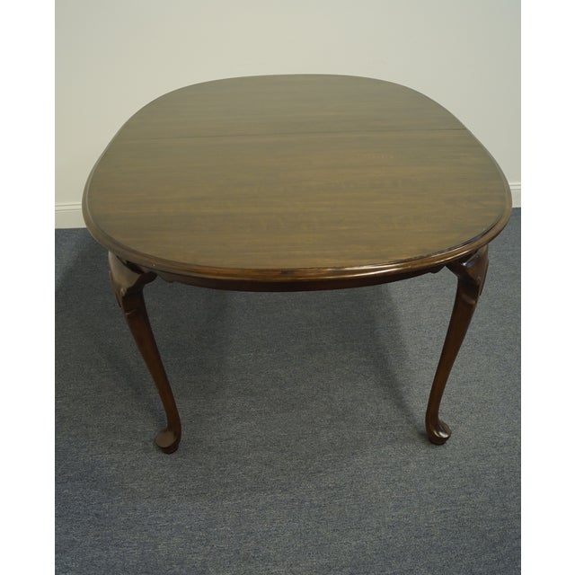 Ethan Allen Court Solid Cherry 102" Oval Dining Table 116094