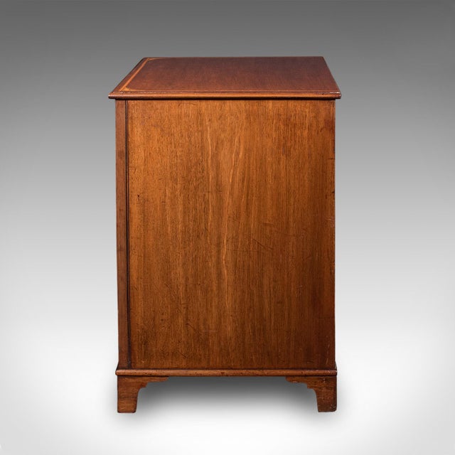 Antique Small Chest of Drawers, English, Georgian Revival, Tallboy, Edwardian For Sale - Image 6 of 11