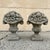French Country Vintage Cast Cement Stone 26" Fruit & Flower Basket Garden Lawn Ornament - Pair For Sale - Image 3 of 15
