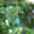 Blue Late 19th Century 14k Gold Victorian Turquoise Bead With Matrix For Sale - Image 8 of 9
