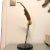 Fantastic bronze sculpture of a dancer mounted on a black marble base. Signed by Tom Bennett on the foot and marked 305 '86.