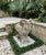 Vintage Stylized Cast Stone Ram Garden Statue For Sale In West Palm - Image 6 of 10