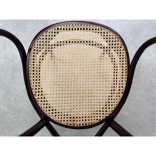 Nr.19 Angel Back Armchair in Bentwood attributed to Thonet, 1890s For Sale - Image 5 of 14