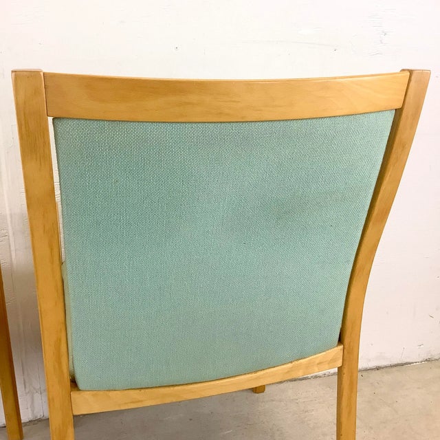 Scandinavian Modern Bentwood Birch Dining Chairs For Sale In Philadelphia - Image 6 of 12