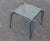 1970s Brushed Steel Interlocking Side Table For Sale In New York - Image 6 of 10