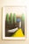 Vintage Larry Laslo Mixed Media Abstract Landscape Painting on Paper Custom Framed For Sale - Image 10 of 10