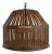 Vintage Industrial Rustic Iron Cage Rustic Pendant Light For Sale