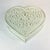 Antique White Vintage Boho Chic Italian Tole Valentine Heart Hinged Box in Antique White For Sale - Image 8 of 8