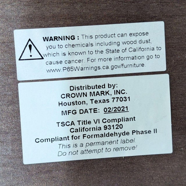 Wood Crown Mark Bardstown Wheat Charcoal Counter Height Extendable Dining Table For Sale - Image 7 of 7