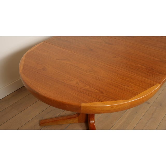 Vintage Teak Dining Table, 1950s For Sale - Image 11 of 17