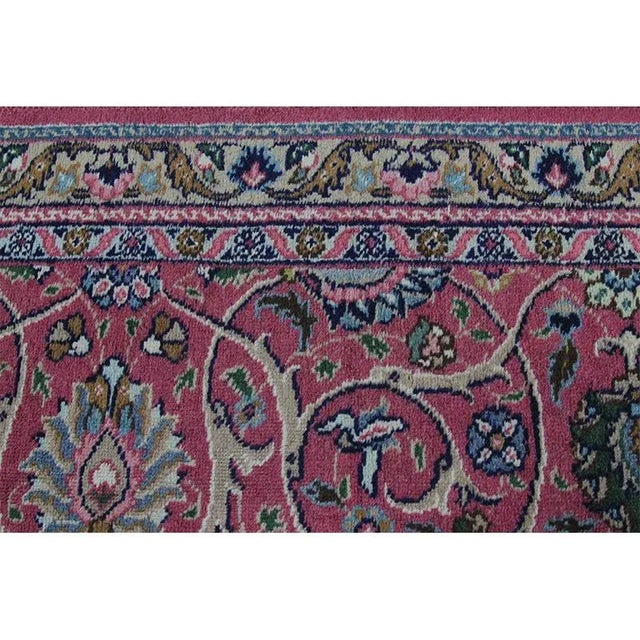 Textile 1940s Persian Tabriz Runner Rug 3’0″ X 11’0″ For Sale - Image 7 of 10